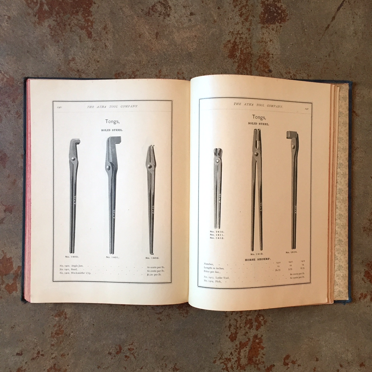 1896 Atha Tool Co. Catalog — Omniterrum